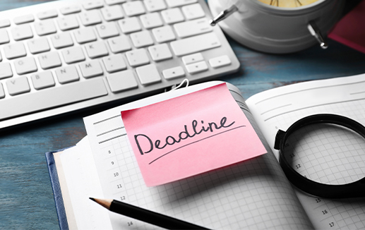 Concept - deadline © Pixel-Shot stock.adobe.com