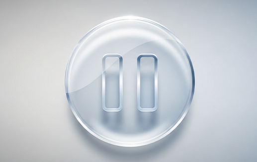 Concept - pause button/time and extended delay © Yanto stock.adobe.com