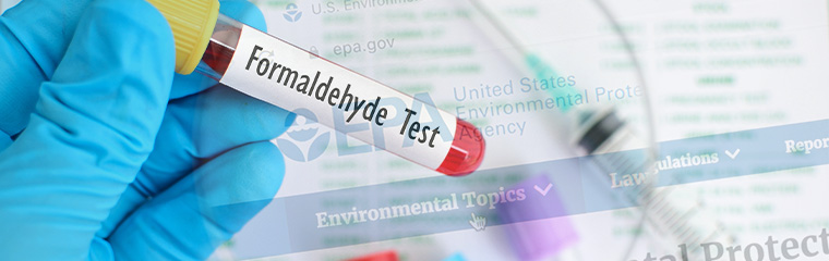 Feature - formaldehyde and US EPA © jarun011 stock.adobe.com