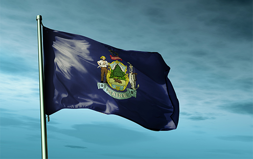 Place - Maine state flag © Lulla stock.adobe.com