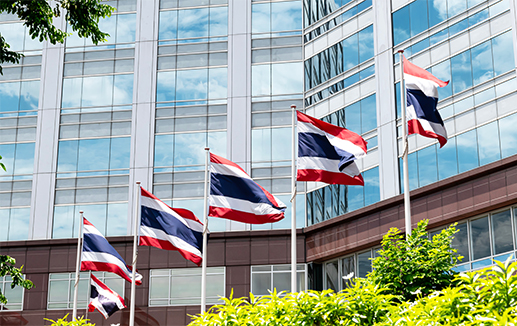 Place - Thailand flags © Ratchapon stock.adobe.com