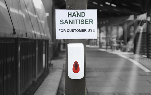 Covid - Sanitiser517© Richard Johnson stock.adobe.com