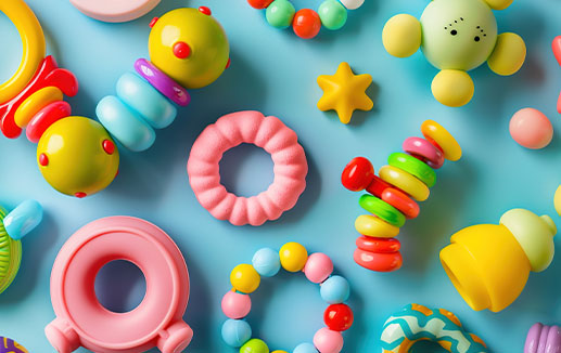 Toys - Children's teethers - © Magnimage stock.adobe.com (AI generated)